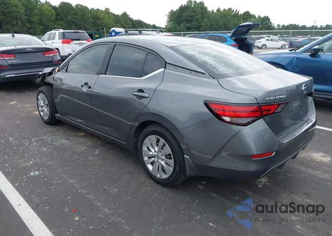 2020 Nissan Sentra S Xtronic Cvt из США, поврежденный, VIN 3N1AB8BV6LY229933